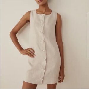 Reformation Danna Linen Dress